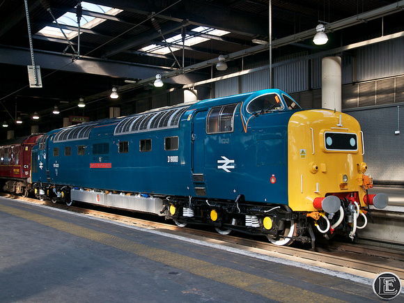 55022, "Class 55", Deltic